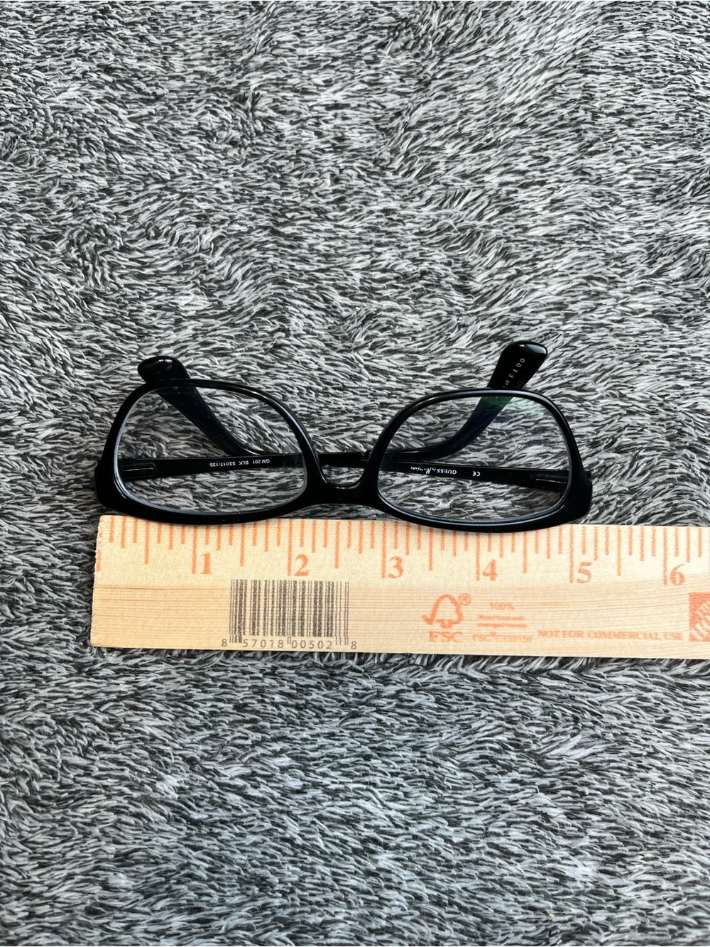 Guess by Marciano Black Cat Eye Eyeglass Frames GM 201 53-17⁠